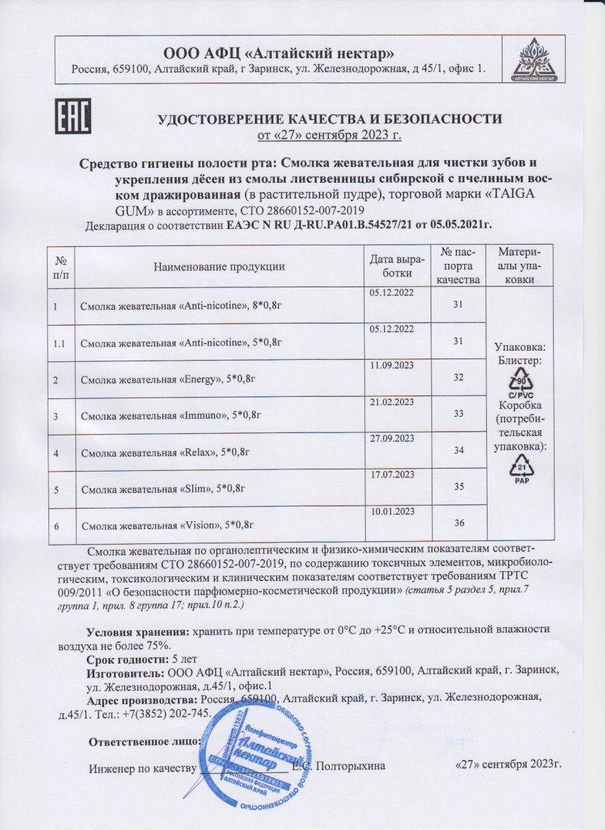 Паспорт №092023
